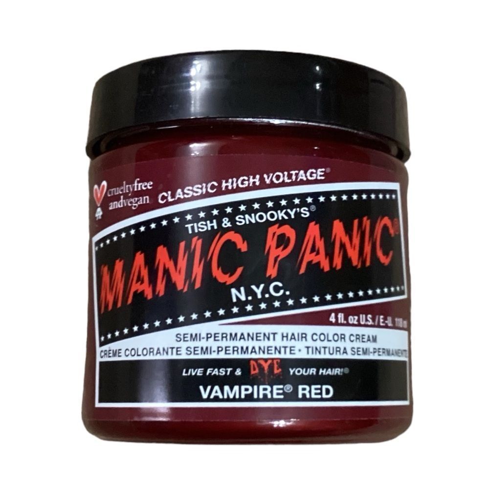 Tish & Snooky’s Manic Panic N.Y.C. Semi-Permanent Hair Color Cream - Vampire Red